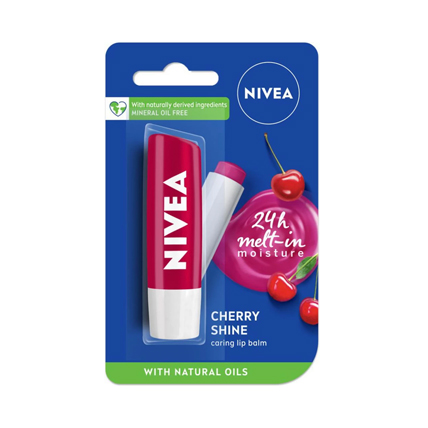 Nivea Lip Balm Cherry Shine Caring